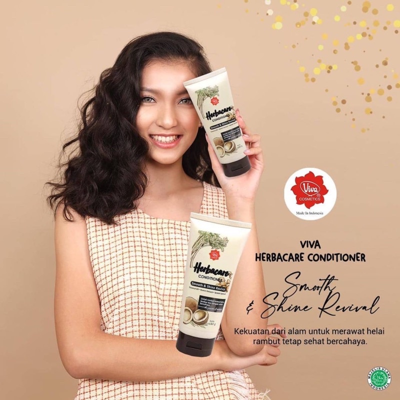 Viva Herbacare Conditioner 180gr - Smooth & Shine Revival (Coklat) Viva Herbacare Conditioner 180gr - Smooth & Shine Revival (Coklat)
