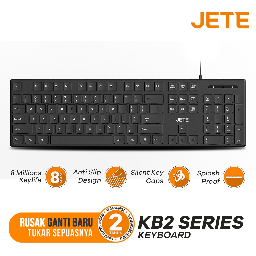 JETE Keyboard Kabel KB2 JETE Keyboard Kabel KB2
