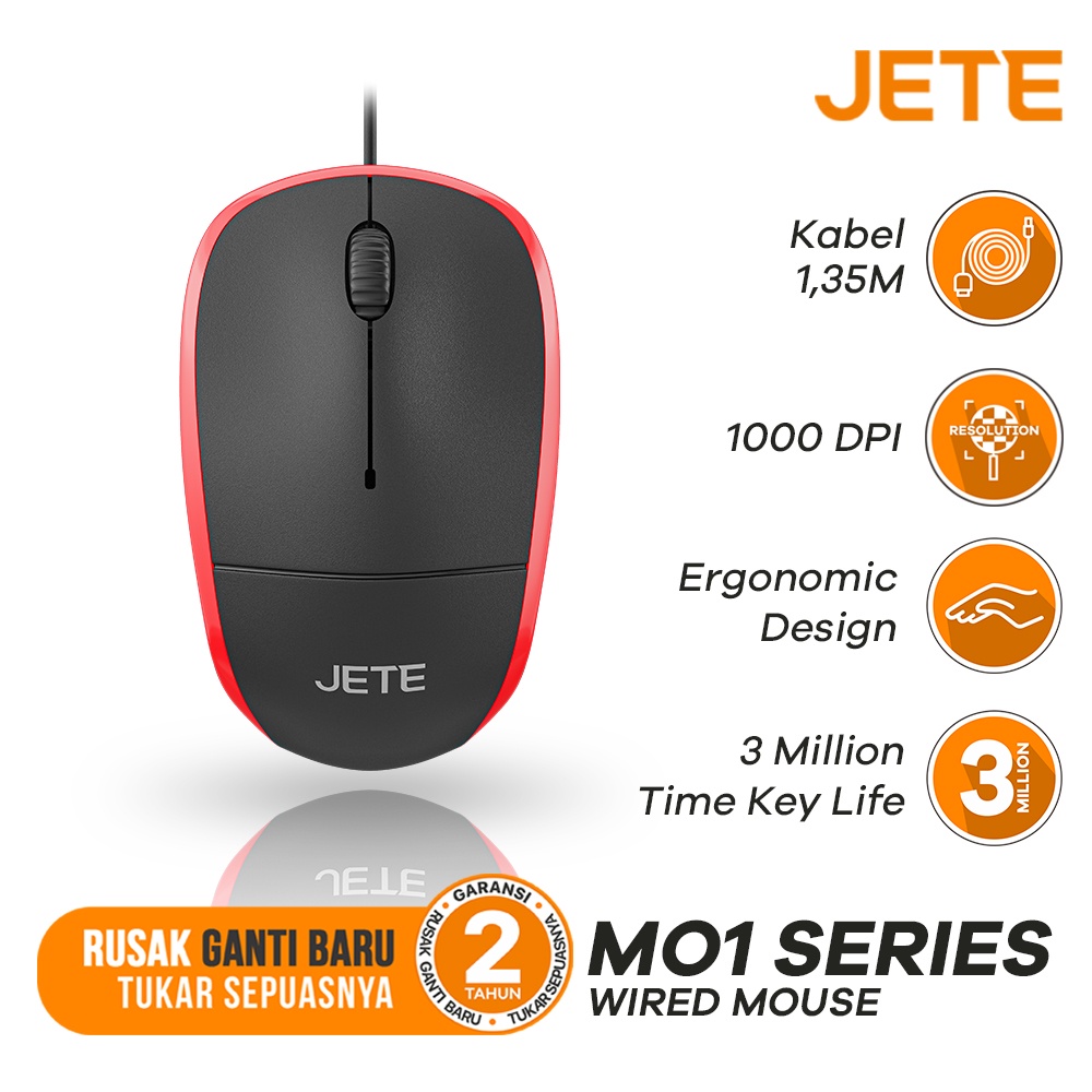 JETE Mouse Kabel MO1 * JETE Mouse Kabel MO1 *
