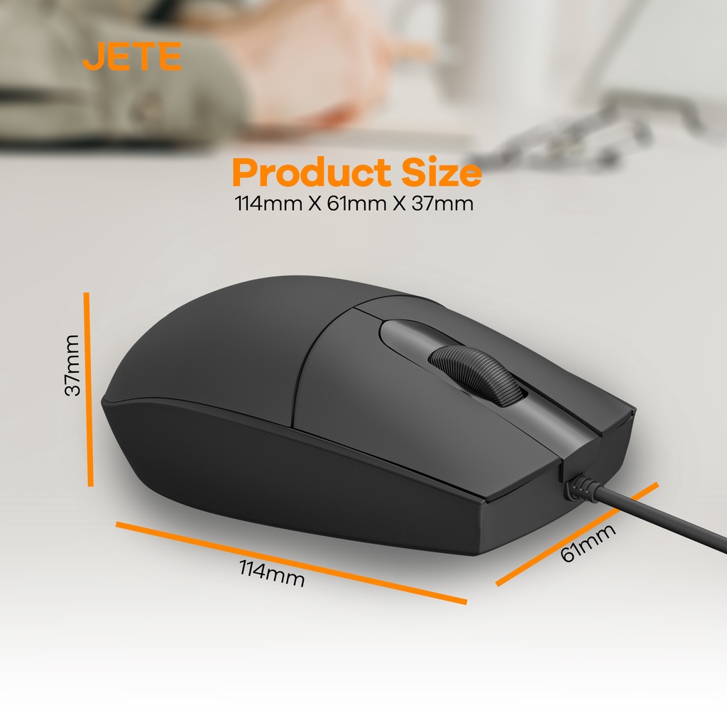 JETE Mouse Kabel MO3 *