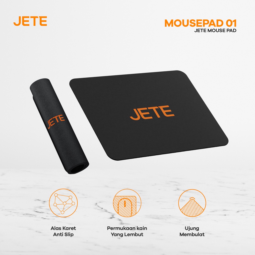 JETE Mousepad 01 - 18x22cm (Alas Mouse)