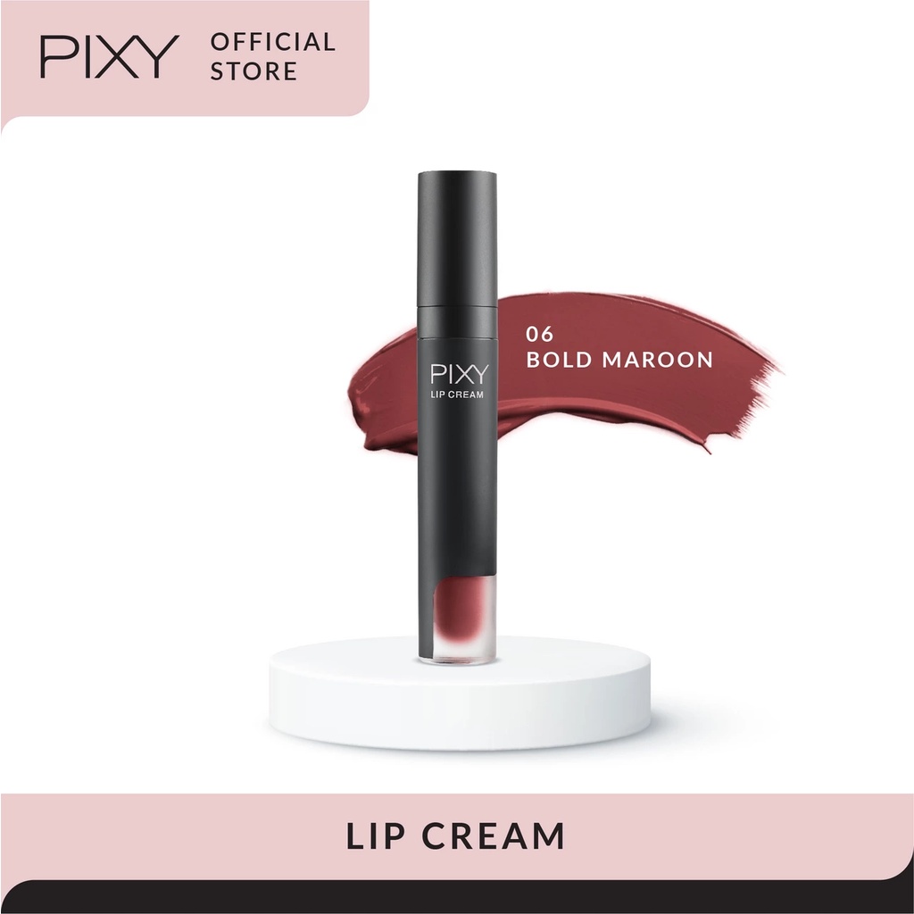Pixy Lip Cream 4gr - 06 Bold Maroon