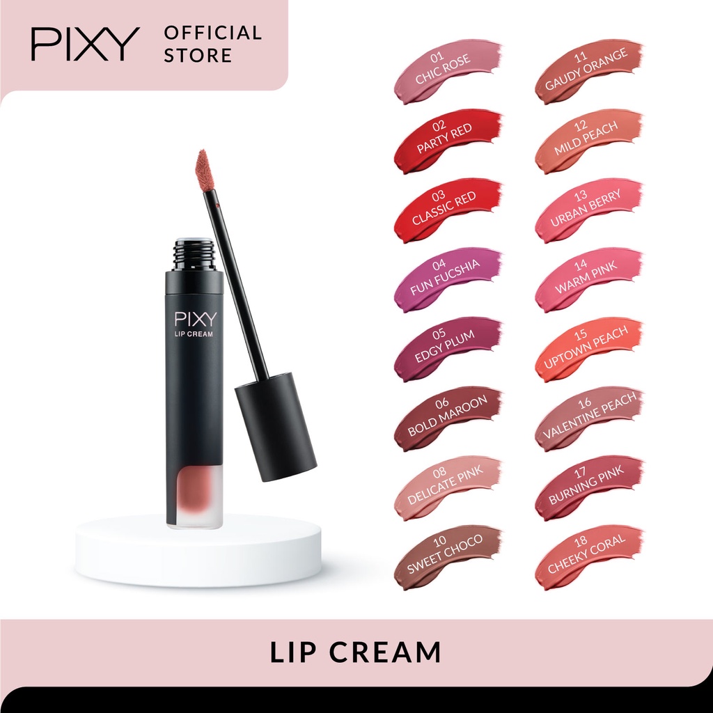 Pixy Lip Cream 4gr - 17 Burning Pink