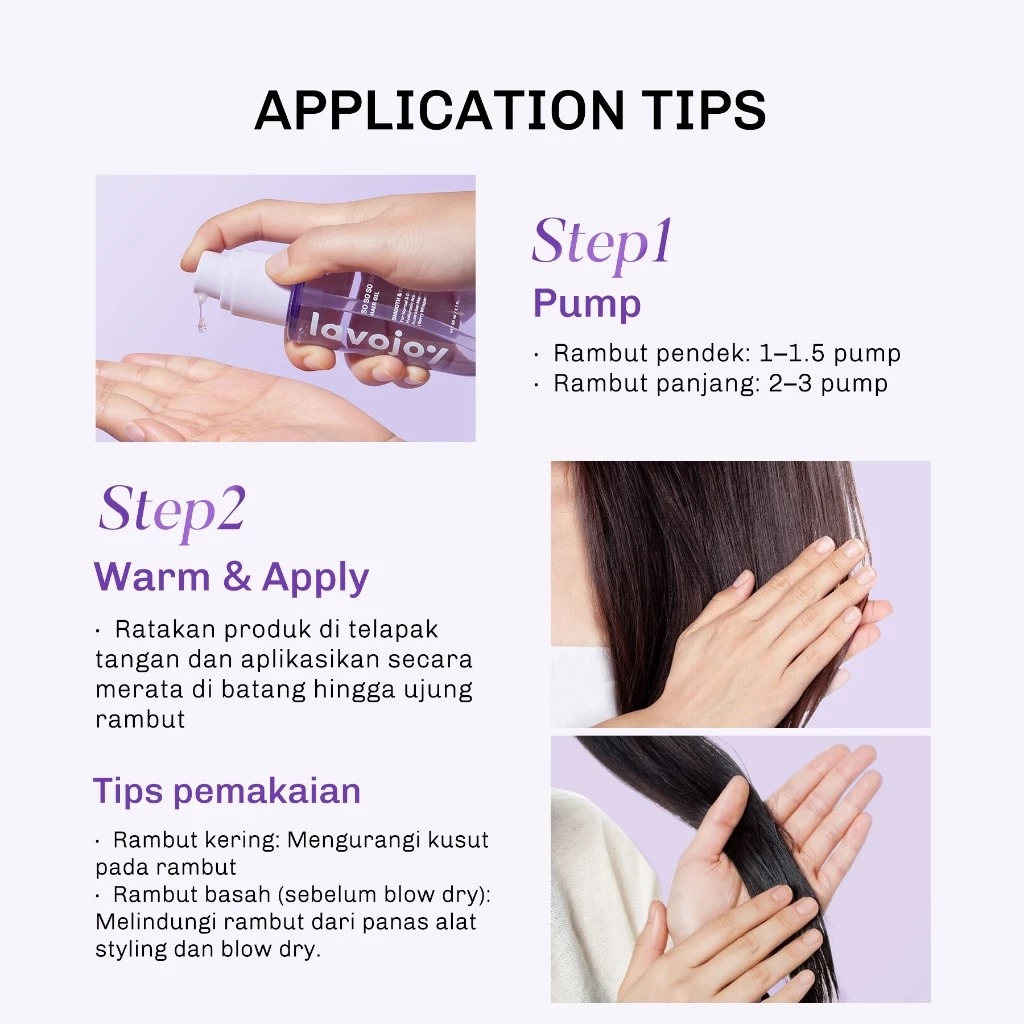 Lavojoy So So So Smooth Hair Oil 80ml - Smooth & Shine (Berry Whispers)