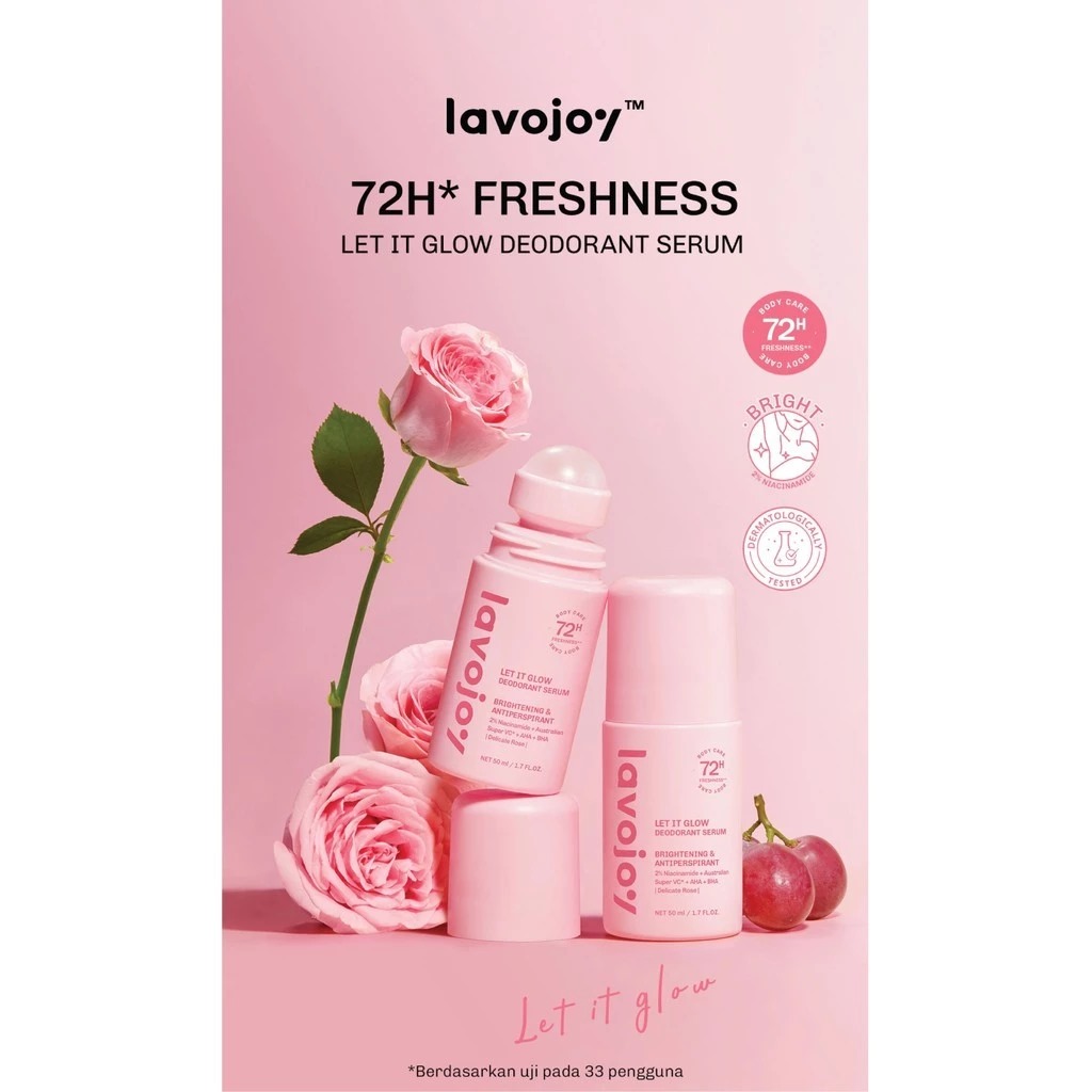 Lavojoy Let It Glow Deodorant Serum 50ml