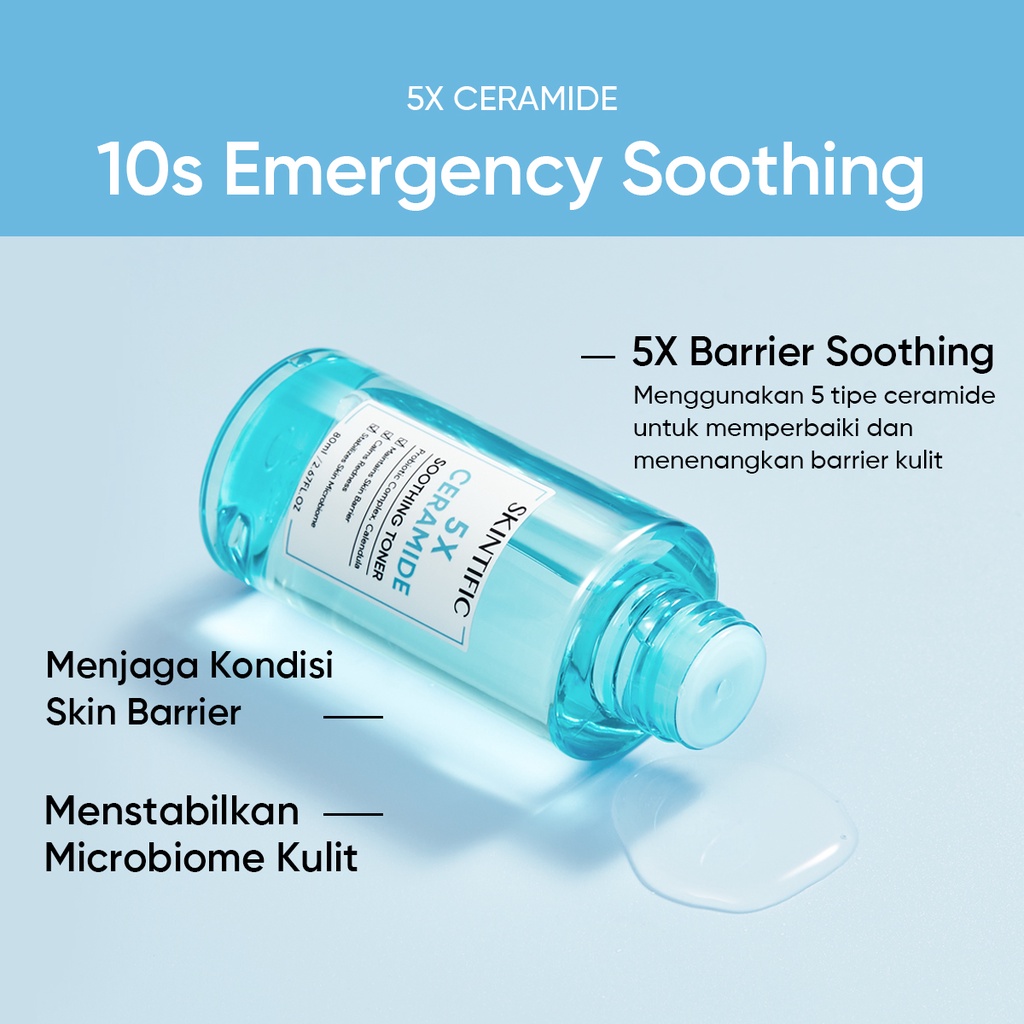 Skintific 5x Ceramide Soothing Toner 80ml Skintific 5x Ceramide Soothing Toner 80ml