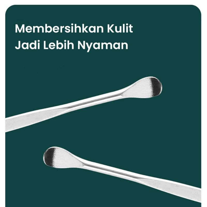 Earpick Set 5in1 + BOX (Alat Pembersih Telinga)