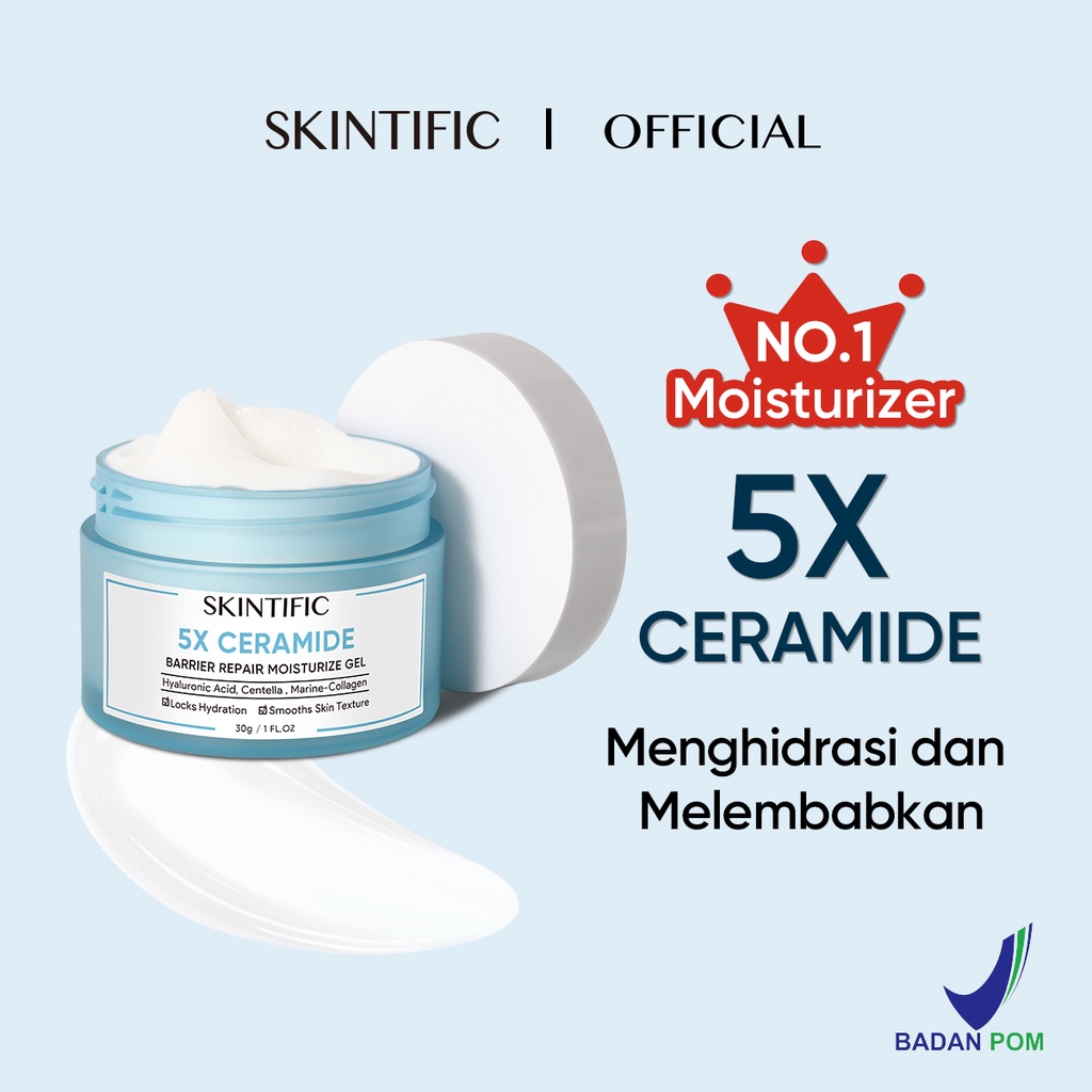 Skintific 5x Ceramide Barrier Repair Moisture Gel 30gr 4750