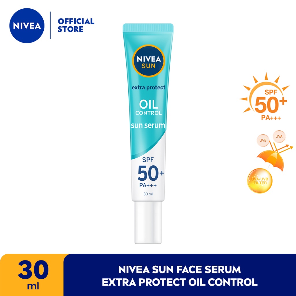 Nivea Sun Face Serum SPF50 PA+++ 30ml - Oil Control (Tosca)