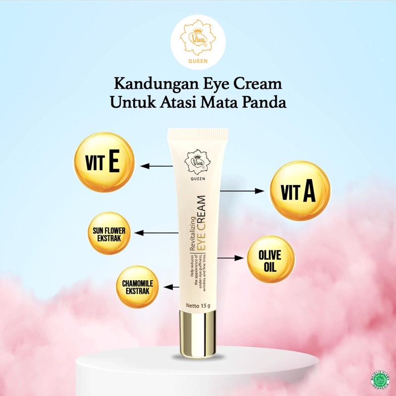 Viva Queen Revitalizing Eye Cream 15gr