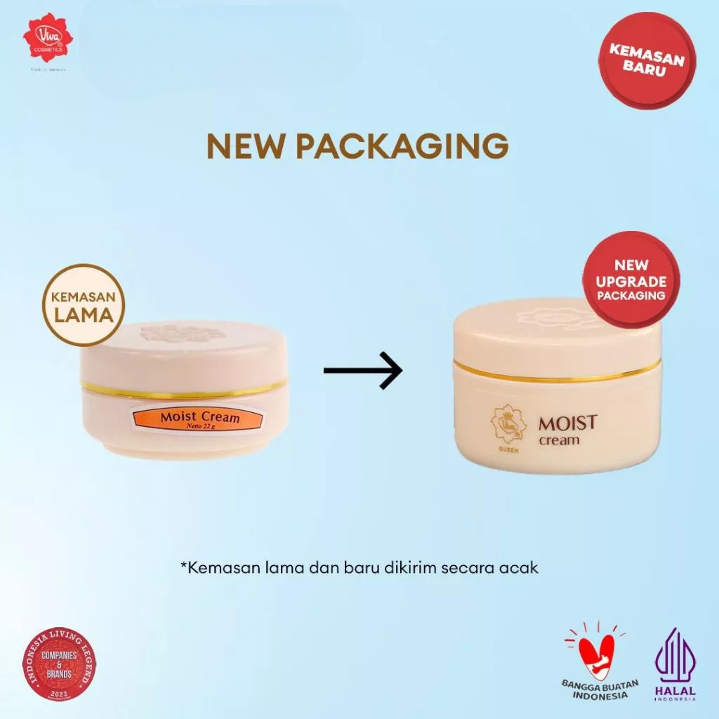 Viva Queen Moist Cream 22gr