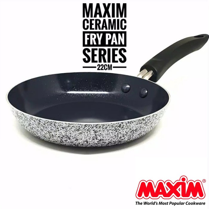 Maspion Maxim Neostone Teflon 22cm (Frypan Anti Lengket) Maspion Maxim Neostone Teflon 22cm (Frypan Anti Lengket)