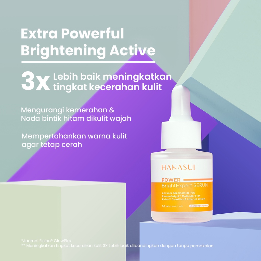 Hanasui Power Bright Expert Serum 20ml (Orange)