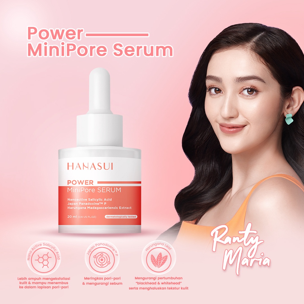 Hanasui Power Mini Pore Serum 20ml