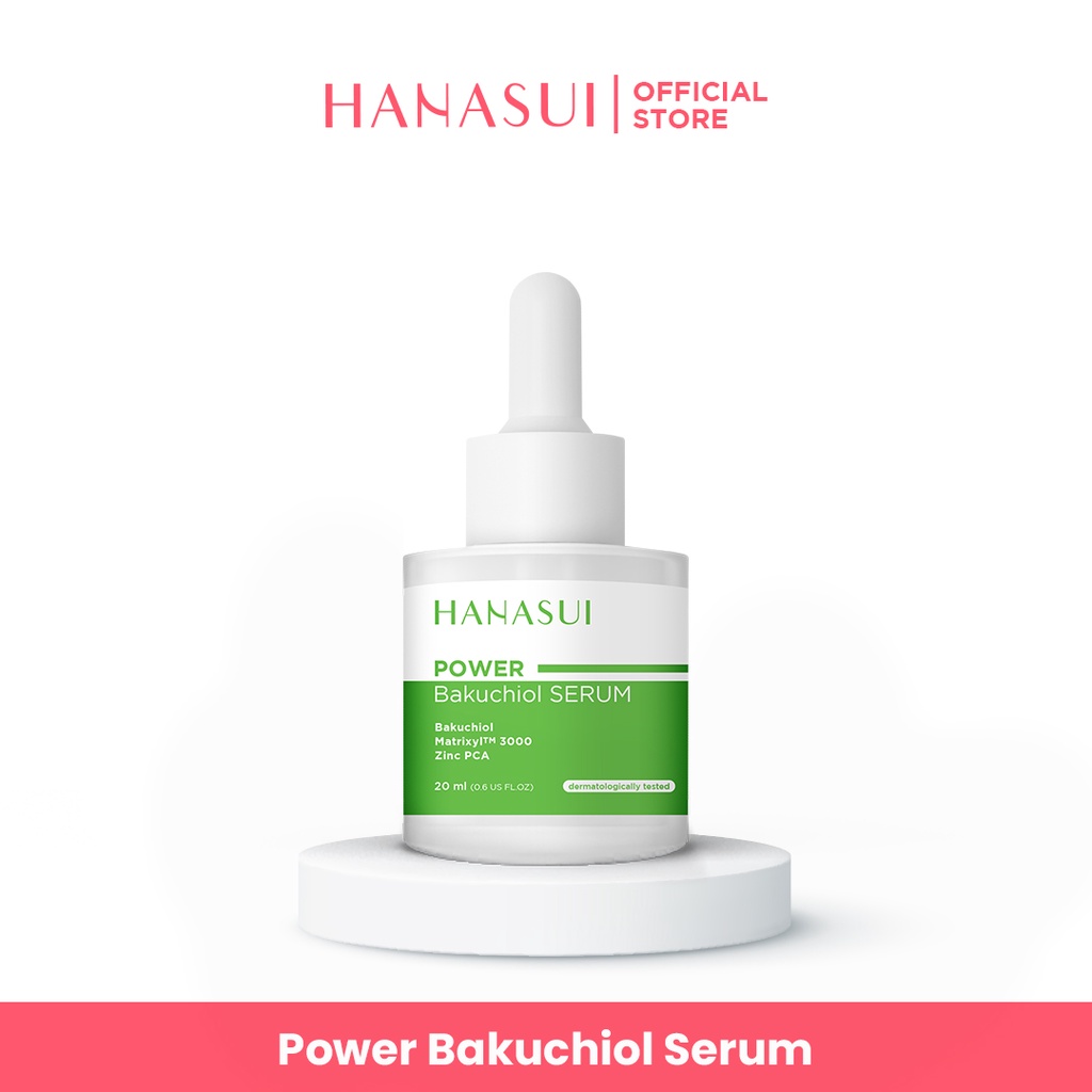 Hanasui Power Bakuchiol Serum 20ml (Hijau) Hanasui Power Bakuchiol Serum 20ml (Hijau)