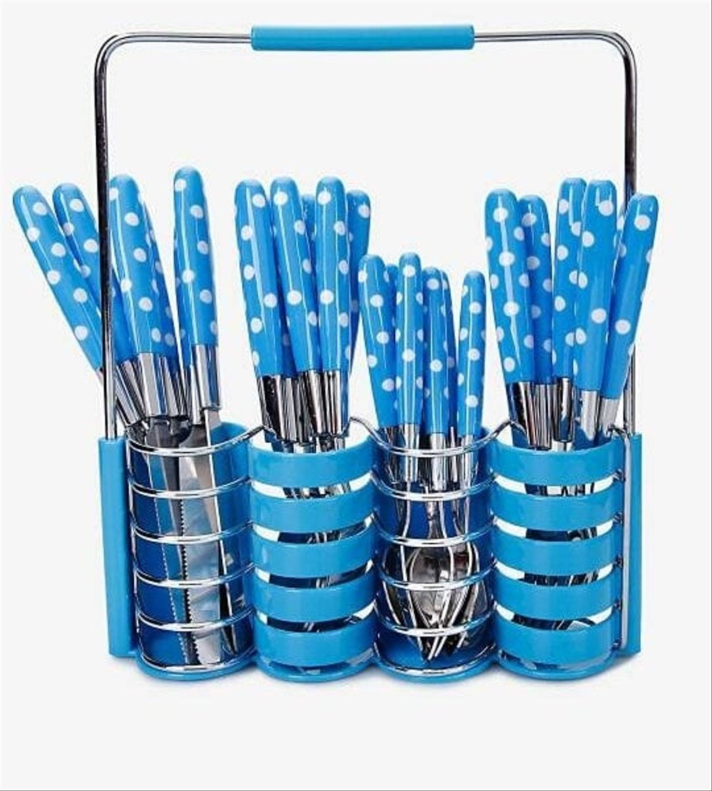 Sendok Set Polkadot Isi 24pcs Sendok Set Polkadot Isi 24pcs