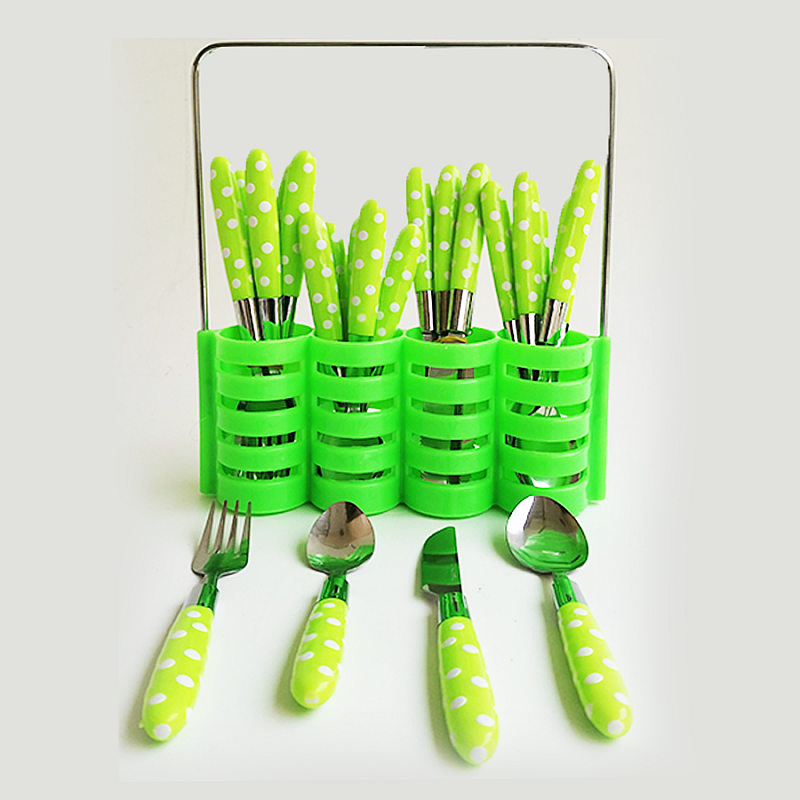 Sendok Set Polkadot Isi 24pcs Sendok Set Polkadot Isi 24pcs