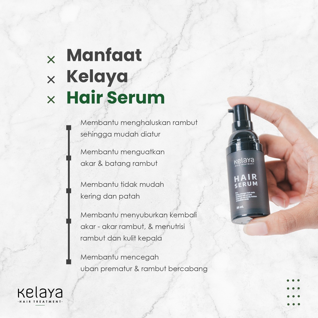 Kelaya Hair Treatment Hair Serum 20ml Kelaya Hair Treatment Hair Serum 20ml