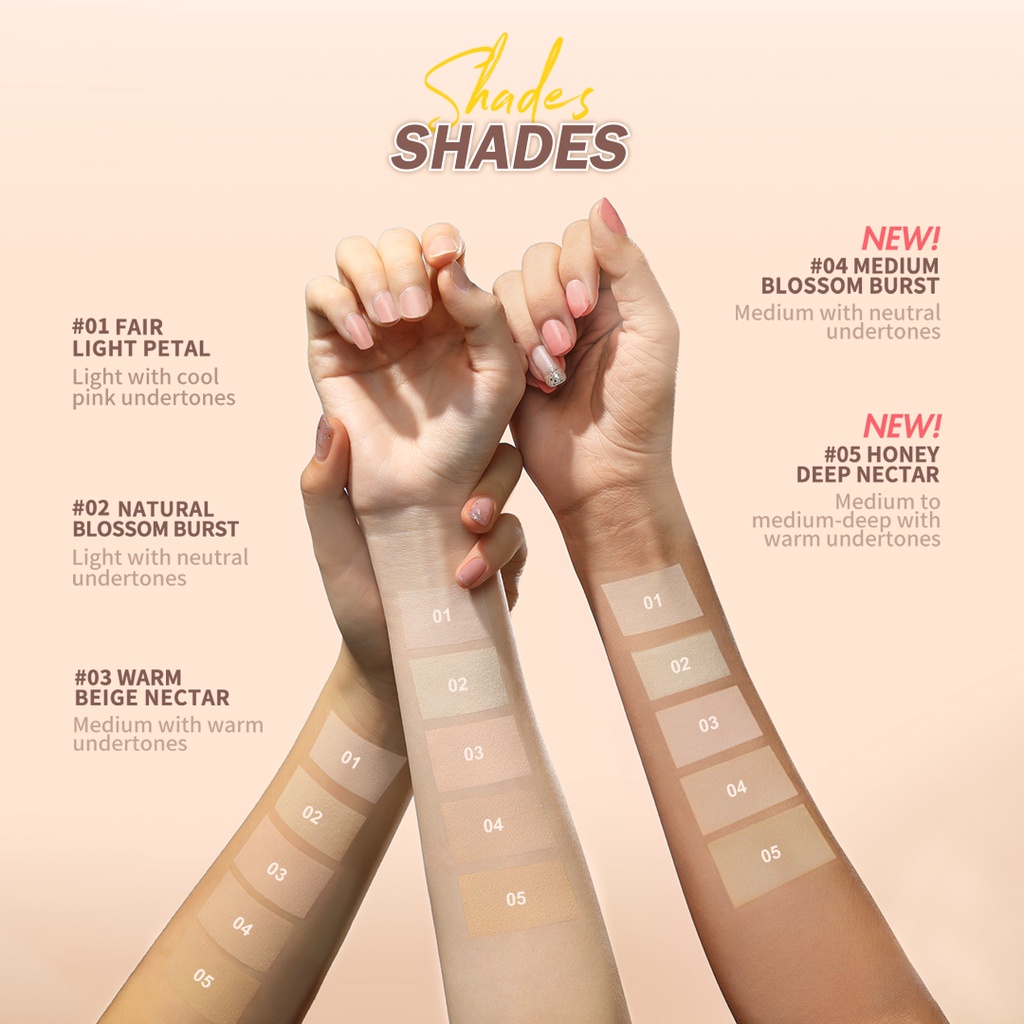 BNB Barenbliss Fine To Refine Compact Powder 03 Warm Beige Nectar