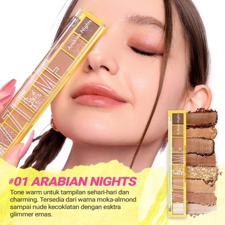 Dazzle Me The World Traveler Eyeshadow Palette 8gr - Arabian Nights