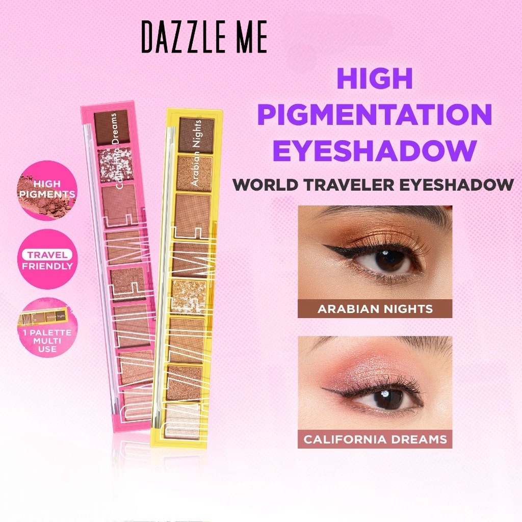 Dazzle Me The World Traveler Eyeshadow Palette 8gr - Arabian Nights