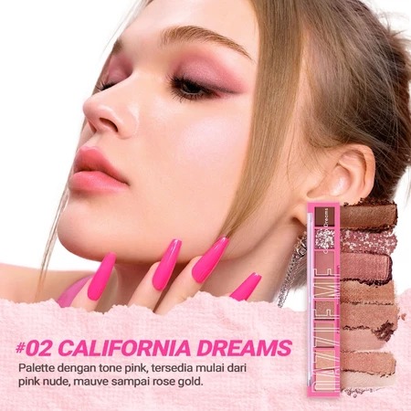 Dazzle Me The World Traveler Eyeshadow Palette 8gr - California Dreams