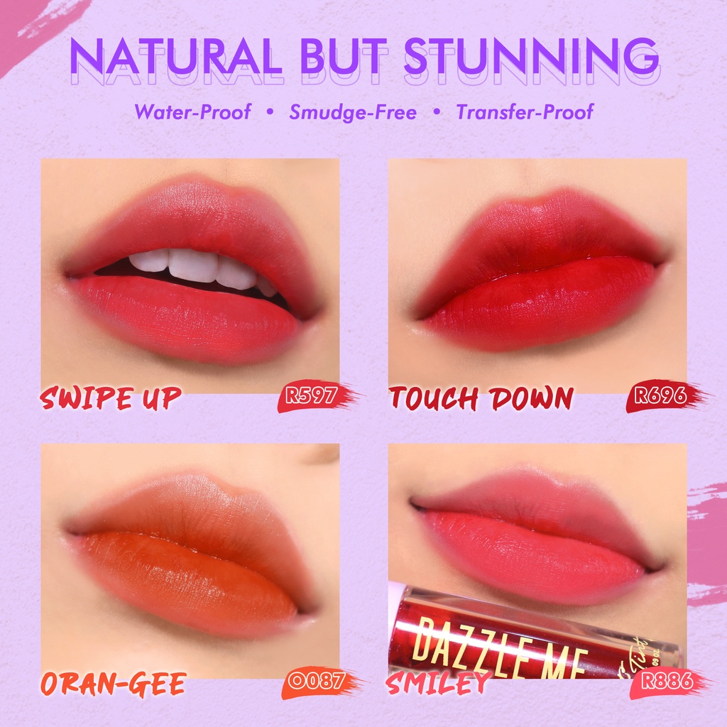 DAZZLE ME Ink-Licious Lip Tint O087 Oran-Gee DAZZLE ME Ink-Licious Lip Tint O087 Oran-Gee
