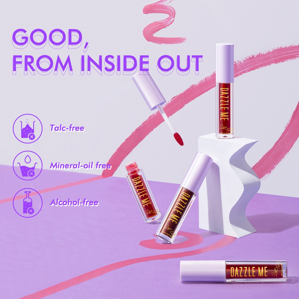 DAZZLE ME Ink-Licious Lip Tint O087 Oran-Gee DAZZLE ME Ink-Licious Lip Tint O087 Oran-Gee