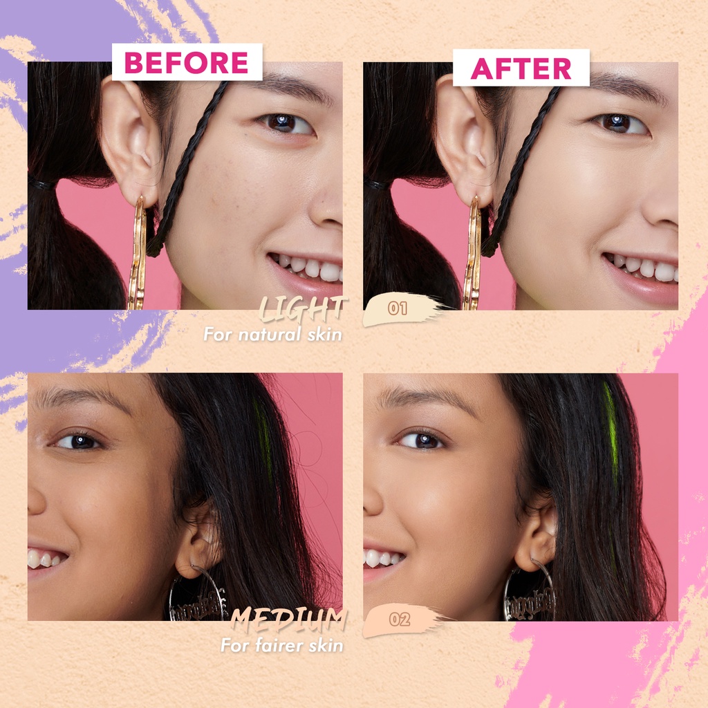 DAZZLE ME Our Secret Cover Concealer 02 Medium