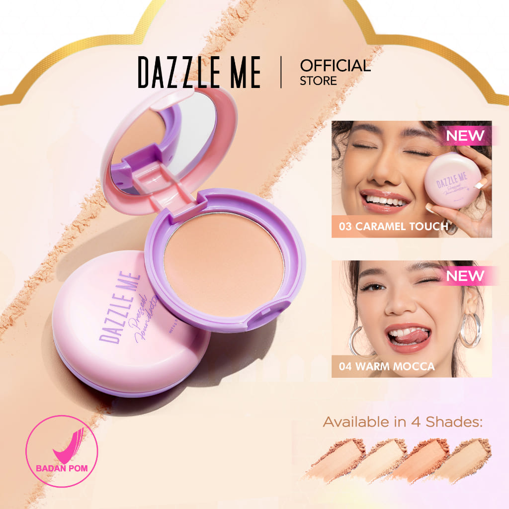 DAZZLE ME Muse Pressed Foundation 02 Natural Feeling