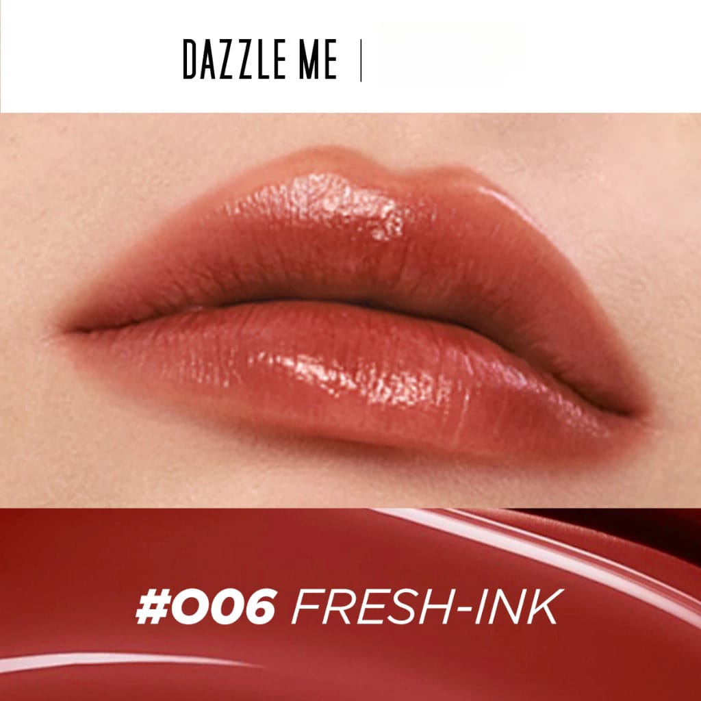 Dazzle Me Ink-Gloss Lip Tint 2.5ml - O06 Fresh-Ink Dazzle Me Ink-Gloss Lip Tint 2.5ml - O06 Fresh-Ink