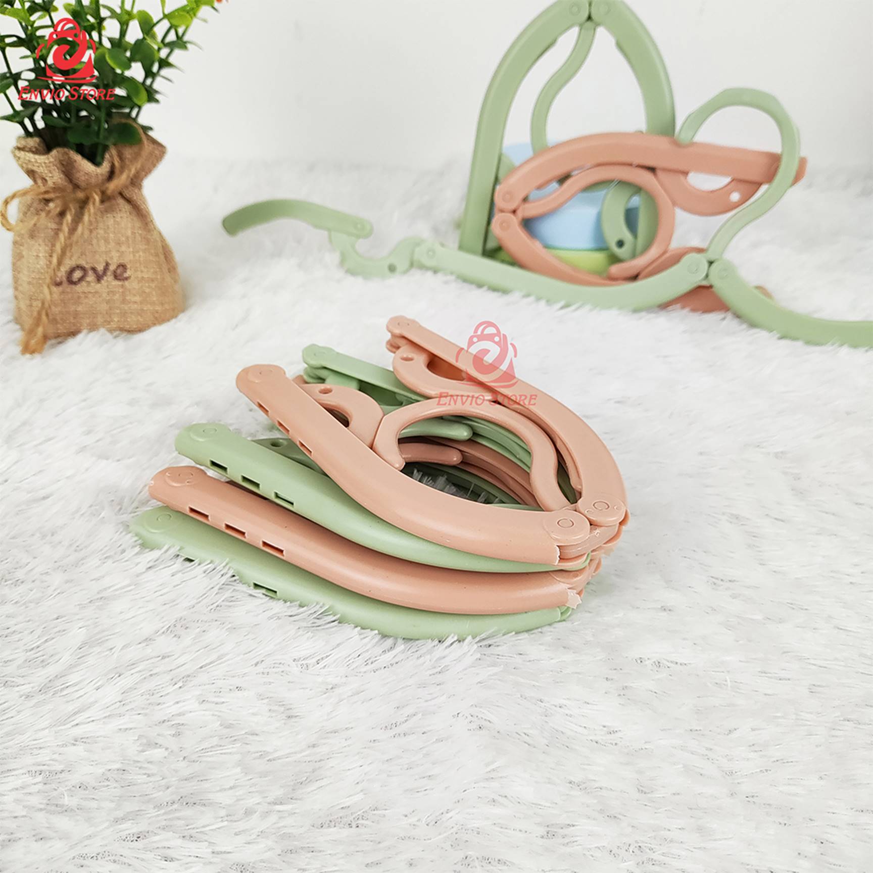 Hanger Baju Lipat (Kapstok Unik)