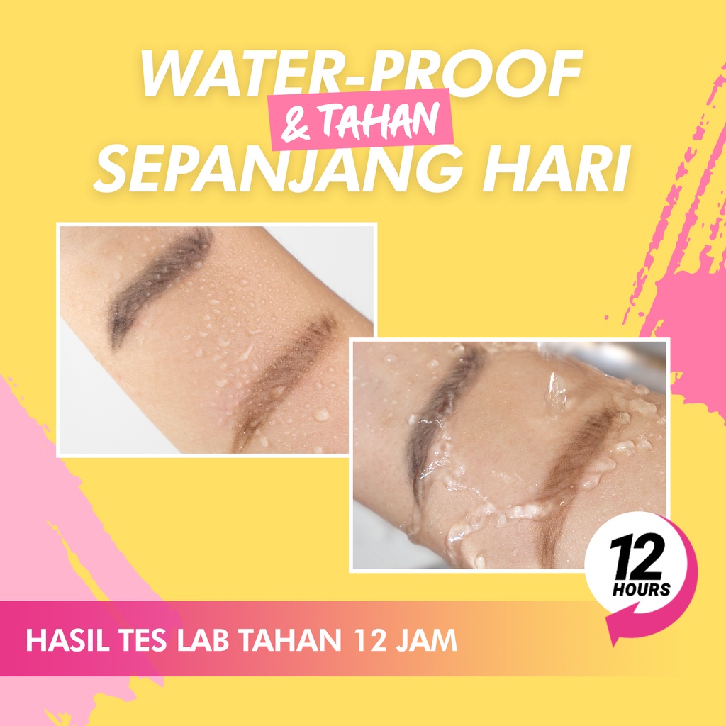 DAZZLE ME Brow Likey GY-02 Charcoal Grey *