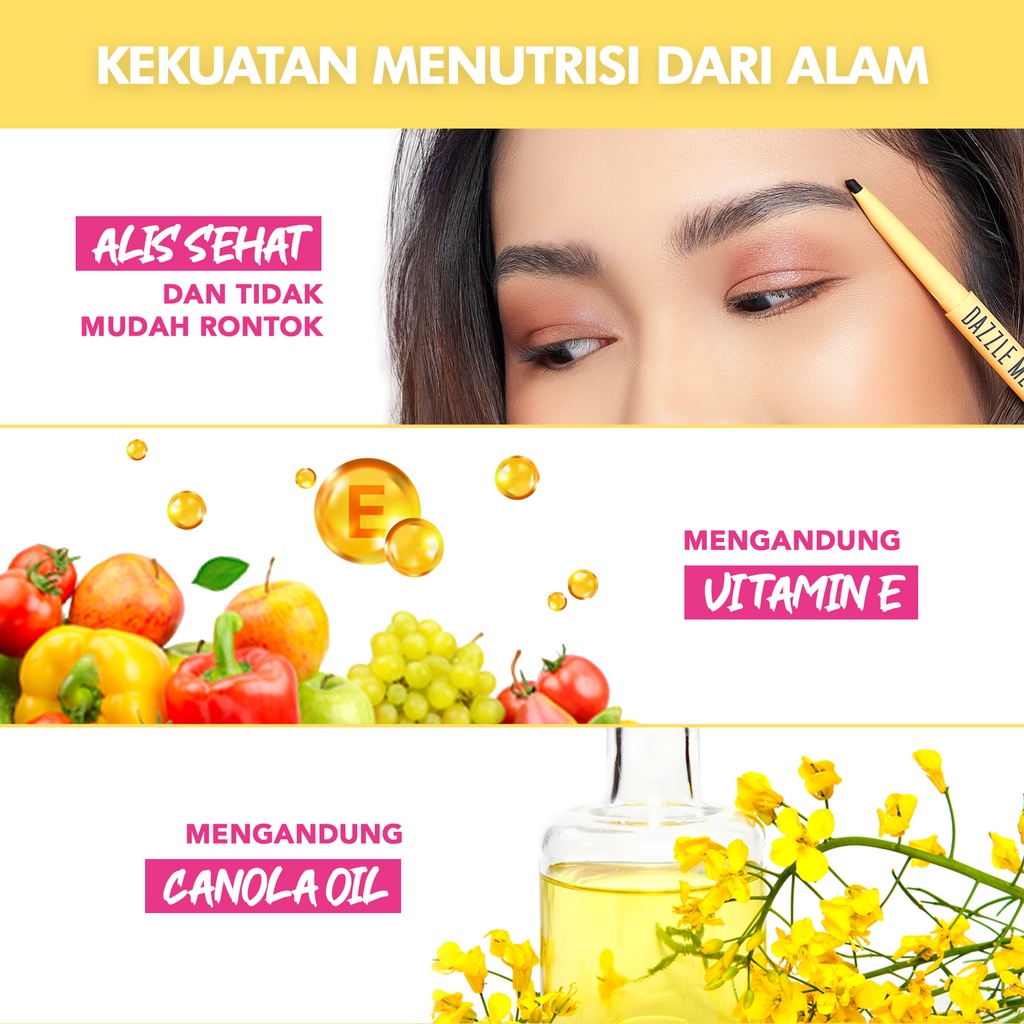 DAZZLE ME Brow Likey GY-02 Charcoal Grey *