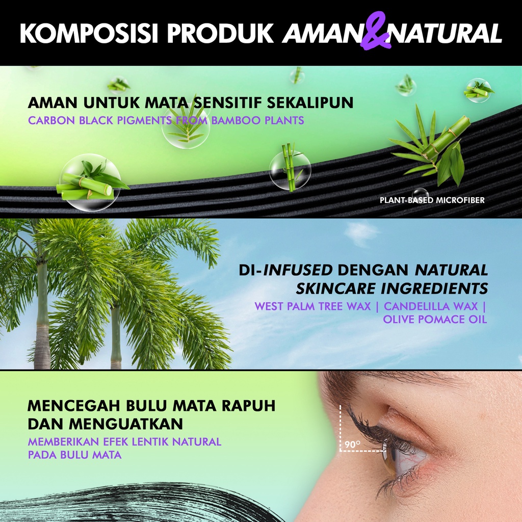 DAZZLE ME Holy Moly Volume Mascara Black