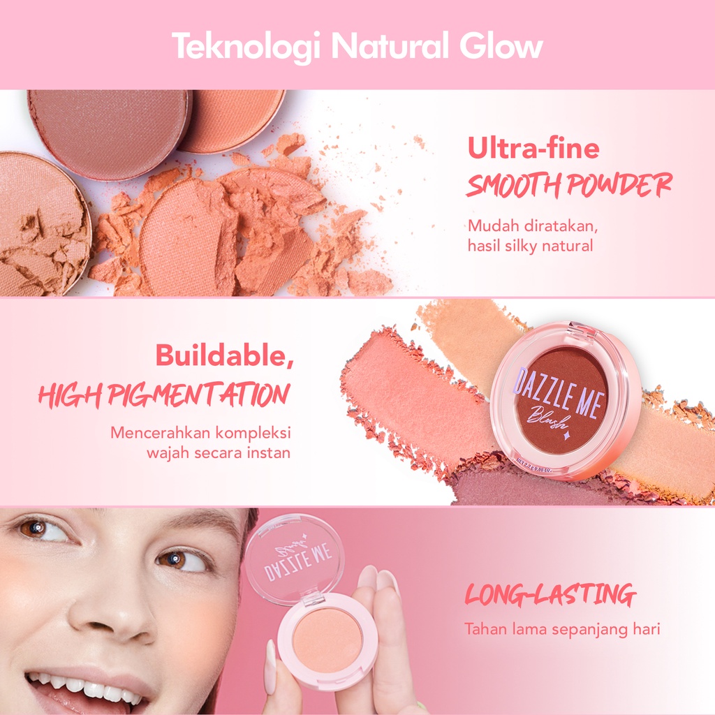DAZZLE ME Sweet Girl Blush 01 Bang Bang
