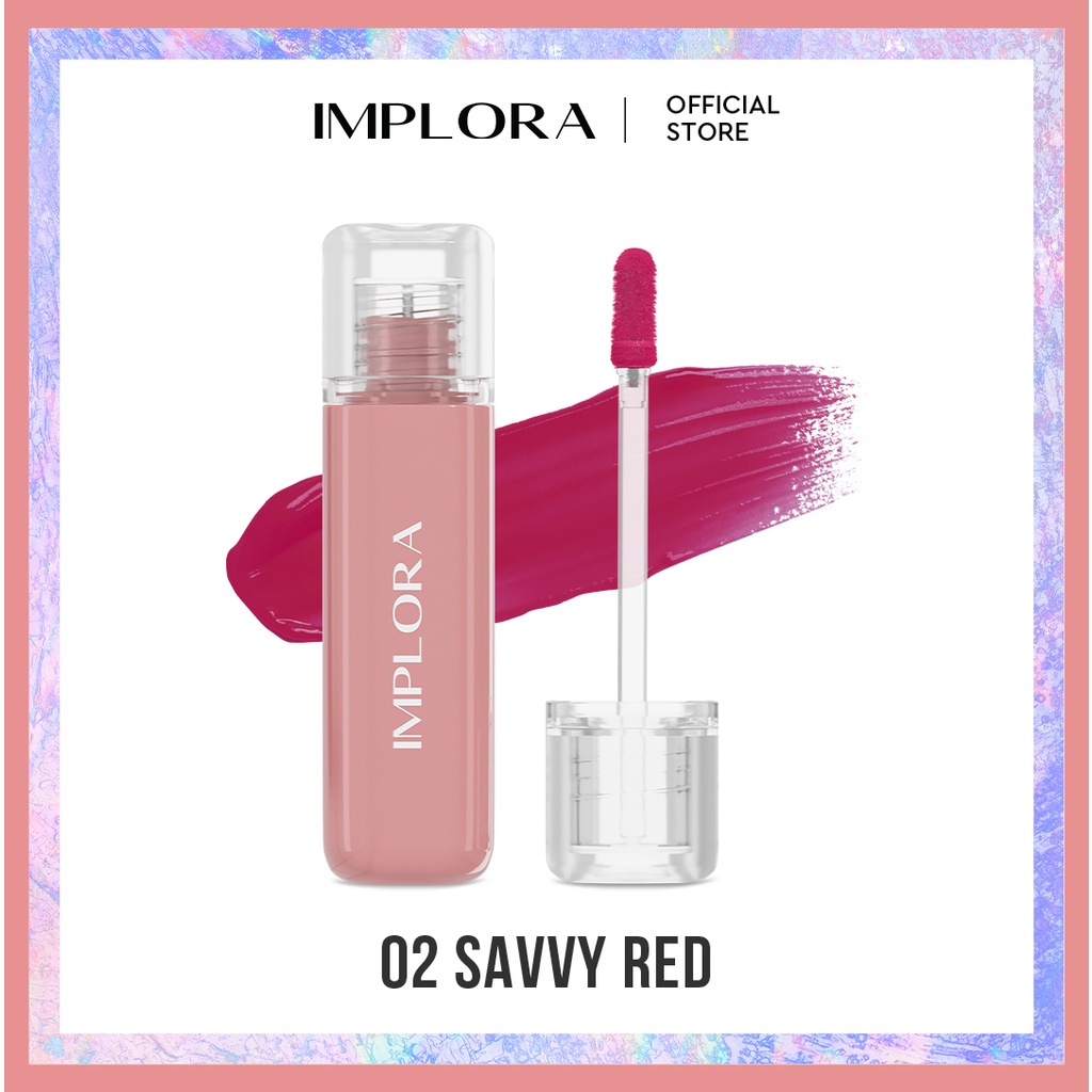 Implora Jelly Tint 02 Savvy Red