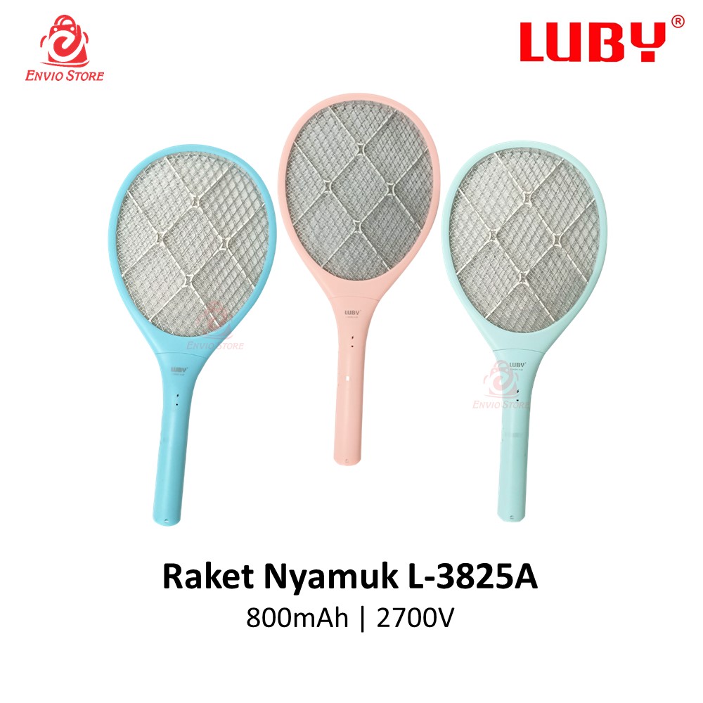 Luby Raket Nyamuk Rechargeable L-3825A (Electric Swatter) Luby Raket Nyamuk Rechargeable L-3825A (Electric Swatter)