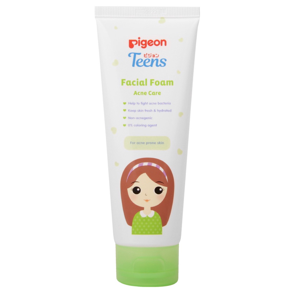 Pigeon Teens Facial Foam 100gr - Acne Care