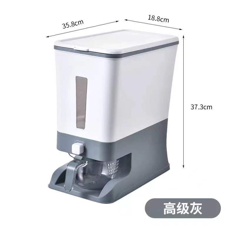 [KOSONG] Dispenser Beras 12kg - Tempat Penyimpanan Beras (Rice Box)