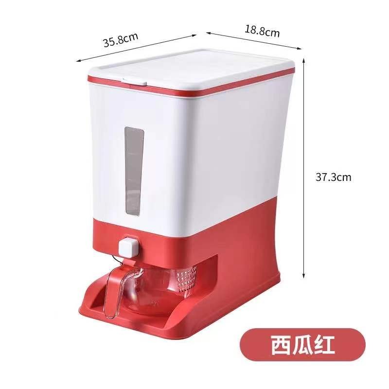 [KOSONG] Dispenser Beras 12kg - Tempat Penyimpanan Beras (Rice Box)