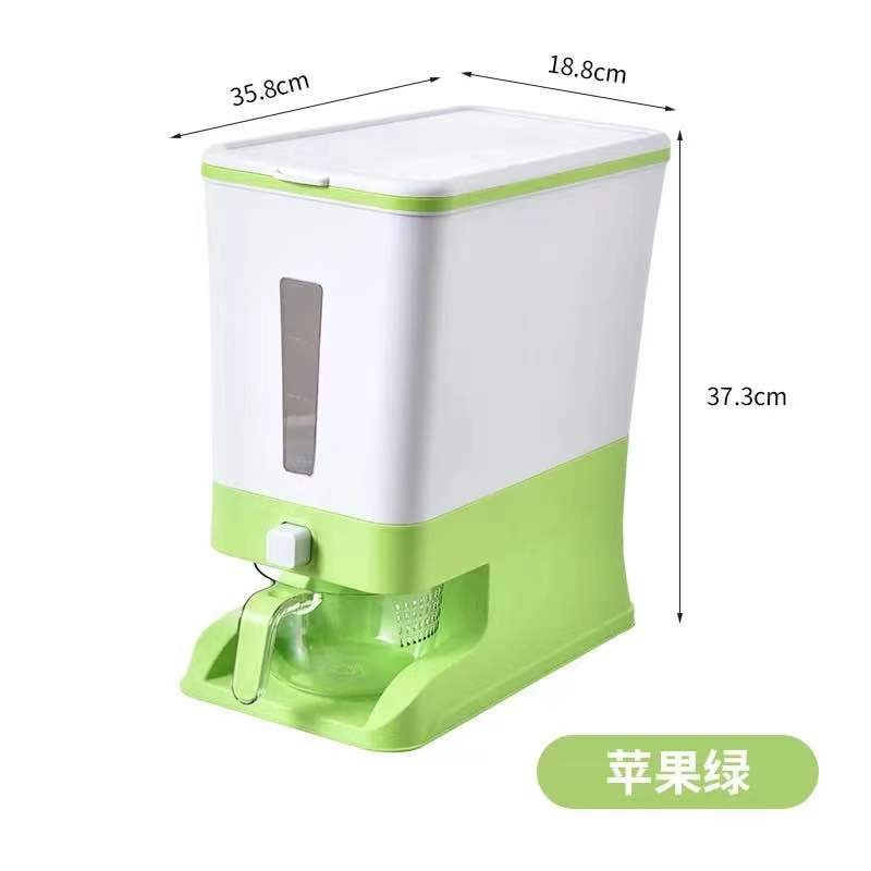 [KOSONG] Dispenser Beras 12kg - Tempat Penyimpanan Beras (Rice Box)