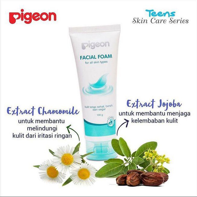 Pigeon Teens Facial Foam 100gr - All Skin Type