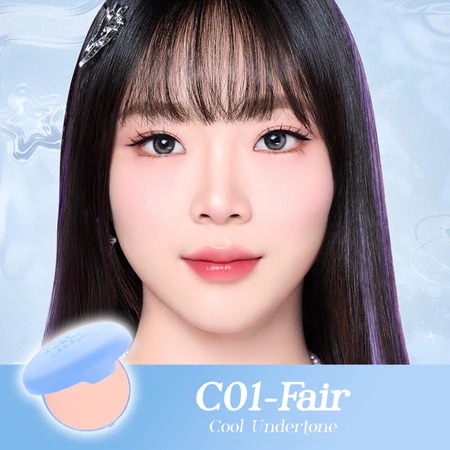 Pigeon Teens Everyday Compact Powder+UV Filter REFILL 9gr - CO1 Fair