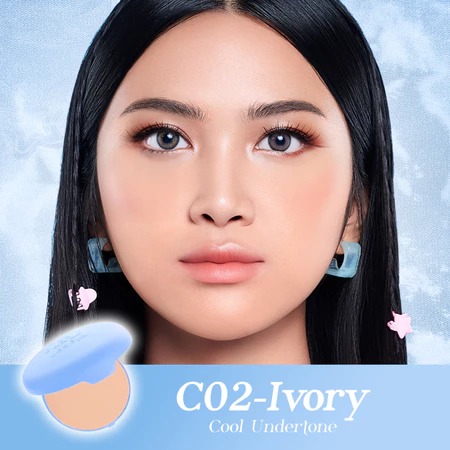Pigeon Teens Everyday Compact Powder+UV Filter REFILL 9gr - C02 Ivory