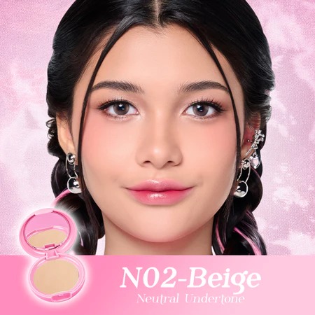 Pigeon Teens Everyday Compact Powder FULL SIZE 9gr - N02 Beige