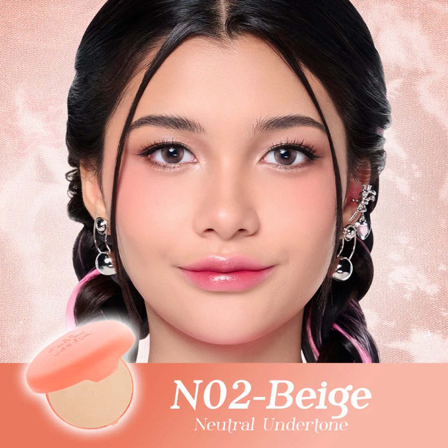 Pigeon Teens Everyday Two Way Cake+UV Filter REFILL 9gr - N02 Beige
