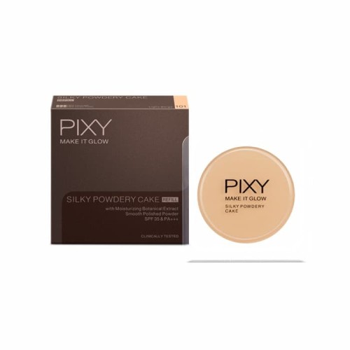 Pixy Make It Glow Silky Powdery Cake REFILL 301 Medium Beige