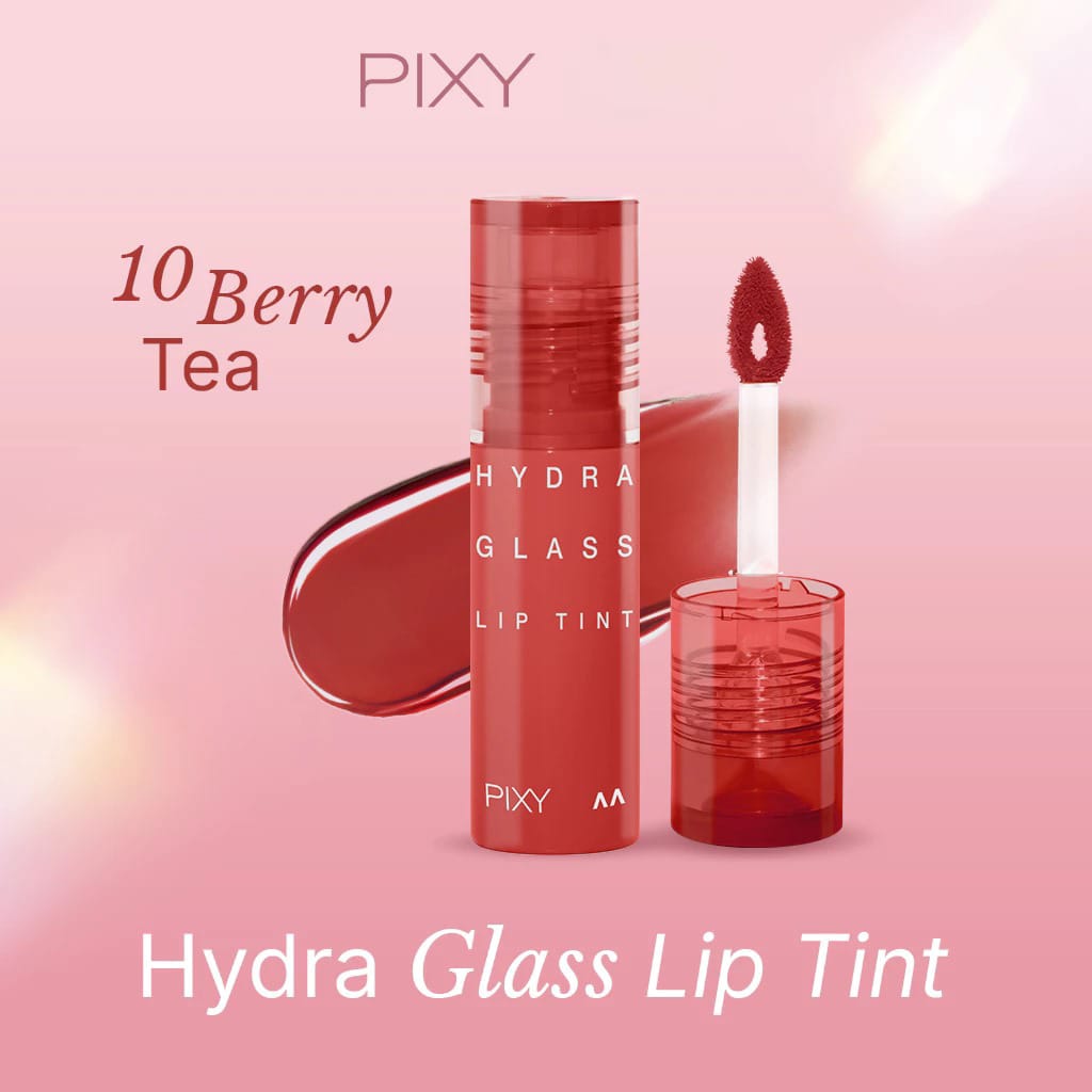 Pixy Hydra Glass Lip Tint 2.5ml - 10 Berry Tea Pixy Hydra Glass Lip Tint 2.5ml - 10 Berry Tea