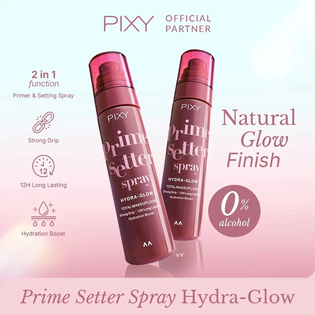 Pixy Prime Setter Spray Hydra Glow 60ml Pixy Prime Setter Spray Hydra Glow 60ml